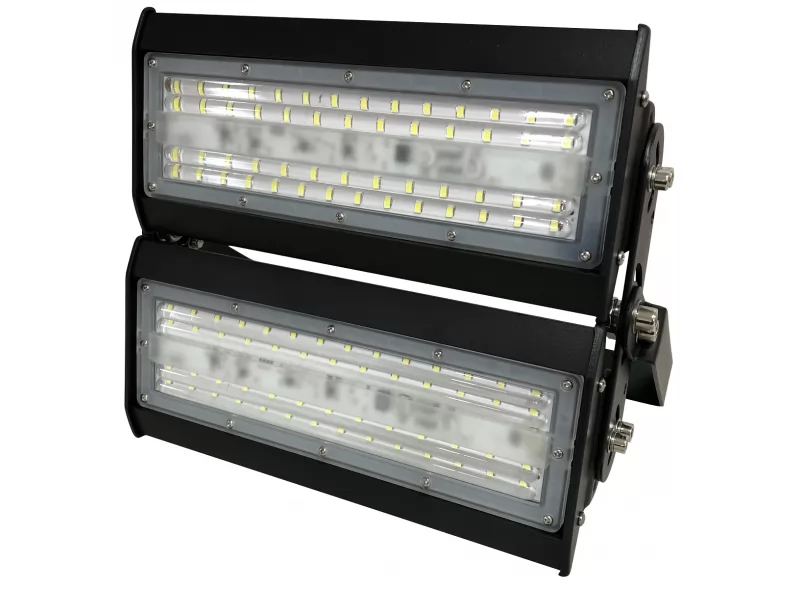 Світлодіодний секційний прожектор Luxel 305х290х65мм 220-240V 100W IP65 (LED-LX-100C)