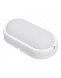 Світлодіодний світильник Luxel 157x87x35 овал 12 w 4000 K IP65 (BSO-12N)