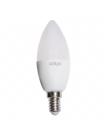Светодиодная лампа Luxel C35 10W 220V E14(ECO 048-HE  10W)