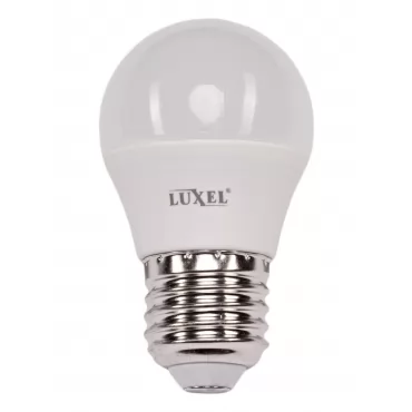 Светодиодная лампа Luxel G45 6W 175-260V E27 диммируемая (ECO 057-NED  6W)