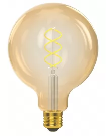 Філаментна світлодіодна лампа Luxel 070-HG 6W G125 E27 1800K (070-HG) Gold