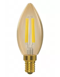 Філаментна світлодіодна лампа Luxel 071-HG 5W E14 2500K (071-HG 5W) Gold