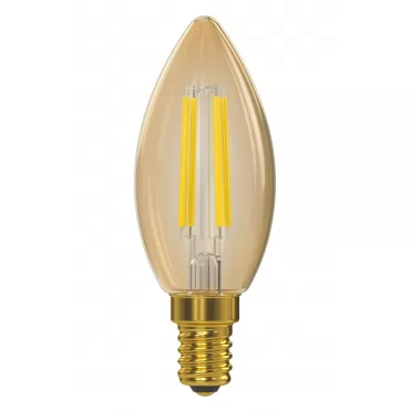 Филаментная светодиодная лампа Luxel 076-HG 7W E14 2500K (076-HG 7W) Gold