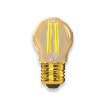 Филаментная светодиодная лампа Luxel 075-HG 5W E27 2500K (075-HG) Gold