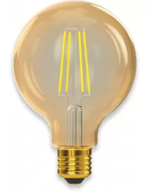 Філаментна світлодіодна лампа Luxel 078-HG 8W G95 E27 2500K (078-HG) Gold