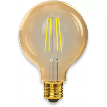 Филаментная светодиодная лампа Luxel 078-HG 8W G95 E27 2500K (078-HG) Gold