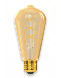 Филаментная светодиодная лампа Luxel 079-HG 6W ST64 E27 1800K (079-HG) Gold