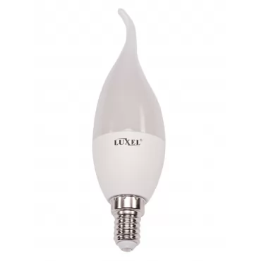 Светодиодная лампа Luxel CA35 7W 220V E14 (041-N 7W)