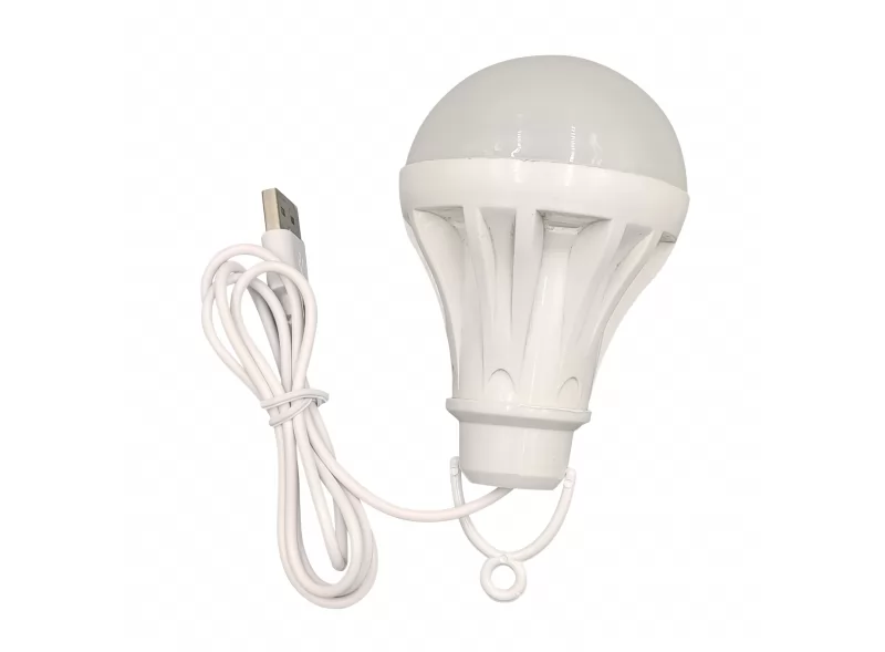 Світлодіодна лампа Luxel A60 5W USB 6500K (063-USB)