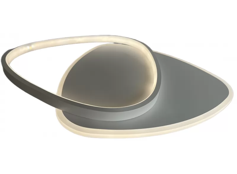 Світлодіодний світильник Luxel  IP20 з пультом керування 60w (CL03R-60)