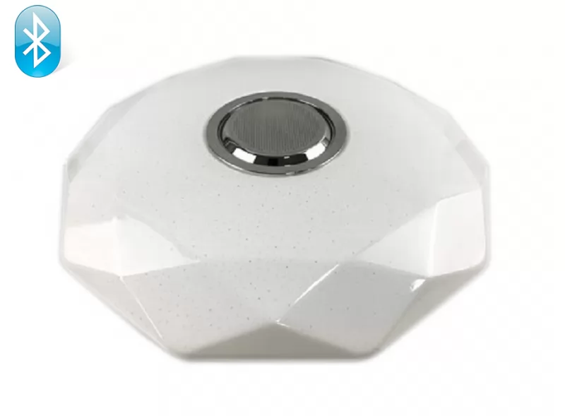 Світлодіодний світильник Luxel 410х95мм IP20 з Bluetooth динаміком та пультом керування 48W (CLNR-48)