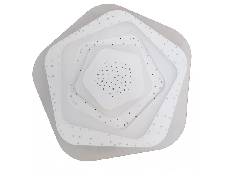 Світлодіодний світильник Luxel  IP20 з пультом керування 120w (CLQR-120)