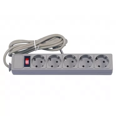 Сетевой фильтр-удлинитель Luxel 5 розеток 1,8м (4401)