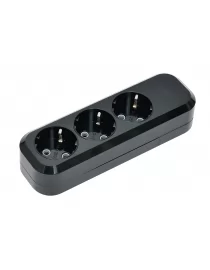 3-я колодка с заземляющим контактом (7531) Черная