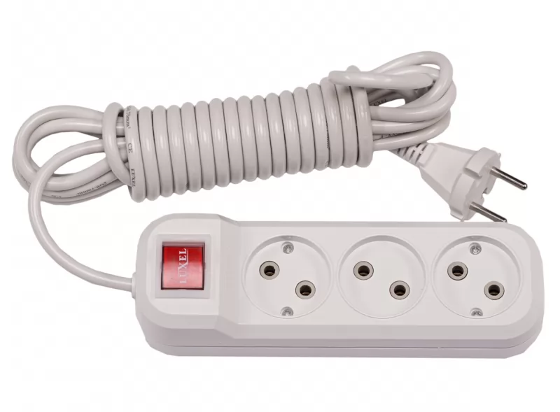 3 гнізда 5М вимикач (7225)