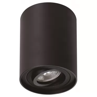 Акцентный светильник luxel GU10 IP20 черный (DLD-05B)