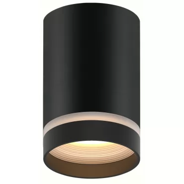 Акцентный светильник luxel GU10 IP20 черный (DLD-06B)