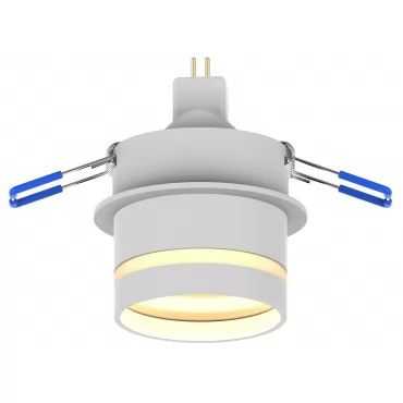Акцентный светильник luxel GU10 IP20 белый (DLD-07W)