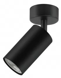 Акцентний світильник luxel GU10 IP20 чорний (DLD-08B)