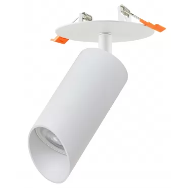 Акцентный светильник luxel GU10 IP20 белый (DLD-10W)