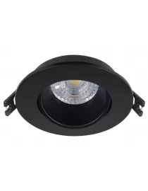 Точечный светильник luxel GU5,3 IP20 черный (DP-01B)