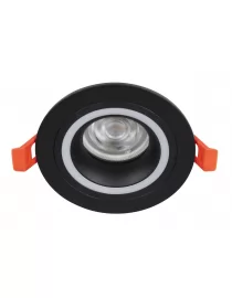 Точечный светильник luxel GU5,3 IP20 черный (DP-03B)