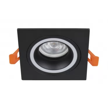 Точечный светильник luxel GU5,3 IP20 черный (DP-04B)