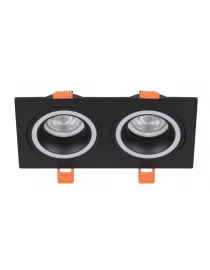 Точечный светильник luxel GU5,3 IP20 черный (DP-05B)