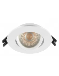 Точечный светильник luxel GU5,3 IP20 белый (DP-06W)