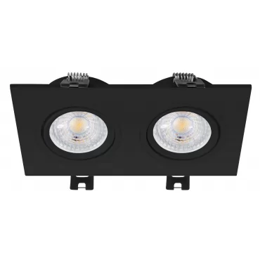 Точечный светильник luxel GU5,3 IP20 черный (DP-08B)