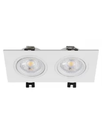 Точечный светильник luxel GU5,3 IP20 белый (DP-08W)