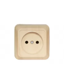 Наружная розетка Luxel OPERA (2801) сосна