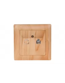 Розетка телефонна Luxel PRIMERA (3810) сосна