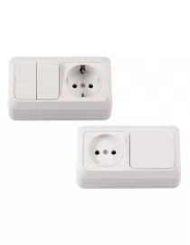 Блоки (розетка+выключатель)